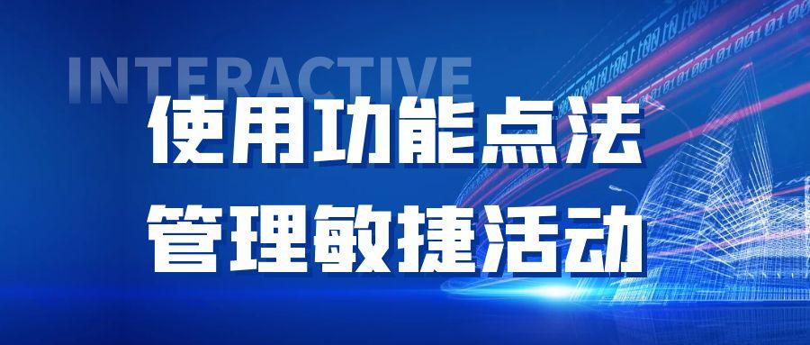 使用功能点法管理敏捷活动